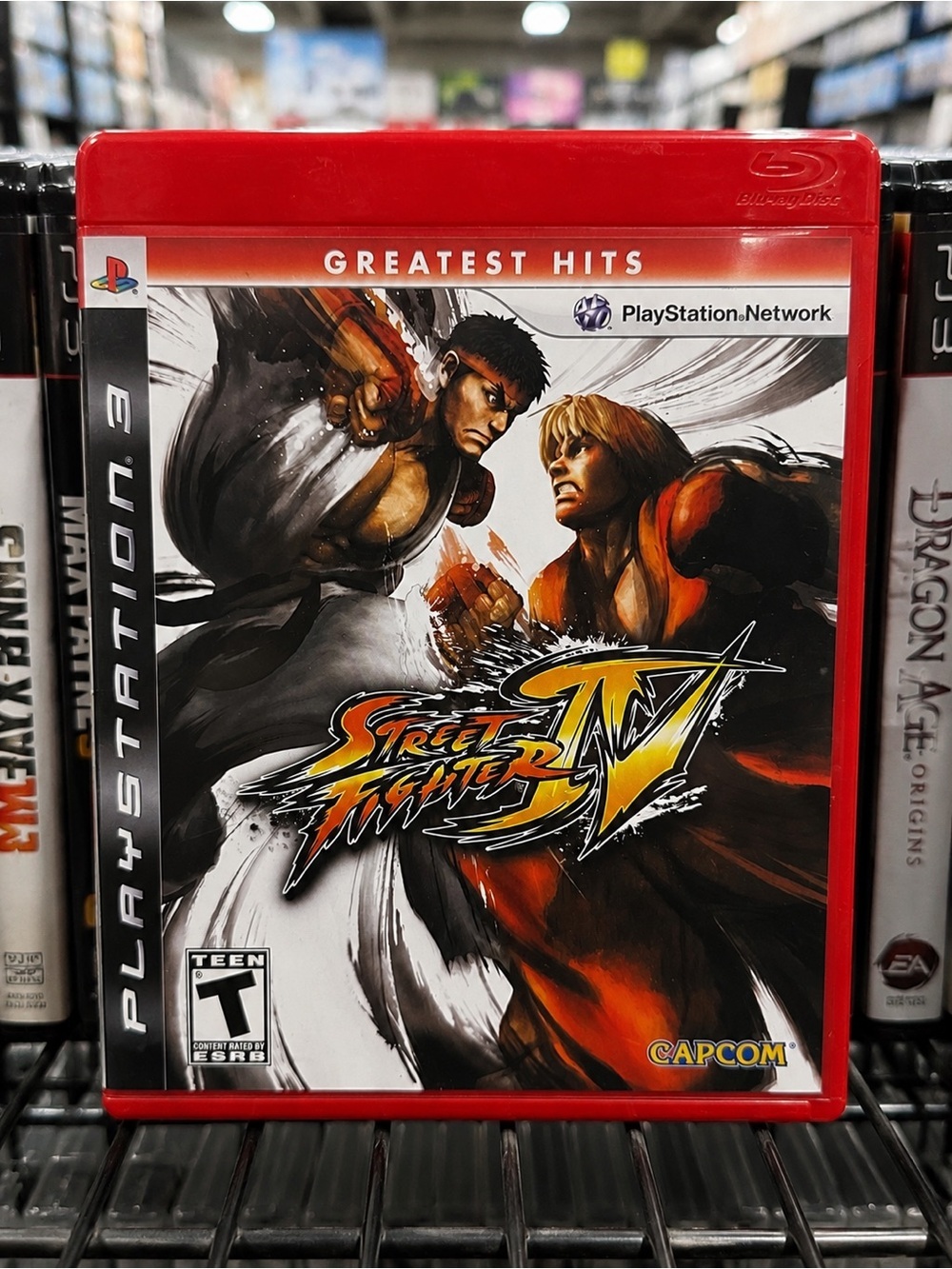 Street Fighter IV Greatest Hits PS3 Complete CIB Like New